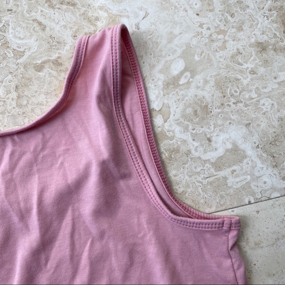 NWT Onzie Knot Crop Top in Blush - Picture 6 of 8